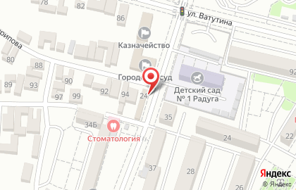 Кафе домашней кухни на Белореченской улице на карте