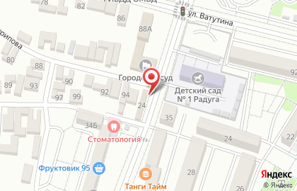 Продуктовый магазин в Грозном на карте