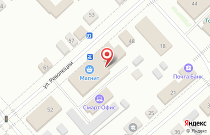 Банкомат Сибнефтебанк на улице Революции на карте