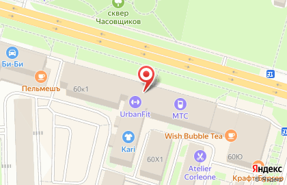 Рандеву-Петергоф на карте
