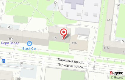 Сеть супермаркетов Монетка на Парковом проспекте на карте