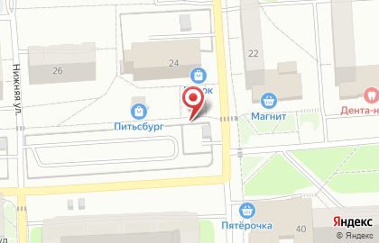 Шиномонтажная мастерская Запаска в Ижевске на карте