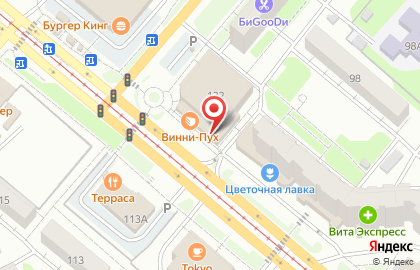 Магазин цветов в Оренбурге на карте