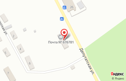 Почта России в Благовещенске на карте