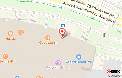 Автомат Добролей на Ходынском бульваре на карте