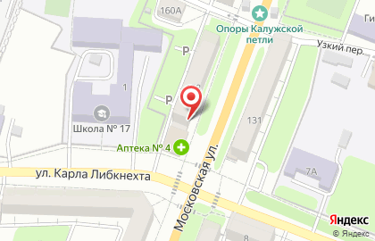 Торгово-сервисная компания Домофон на Московской улице на карте
