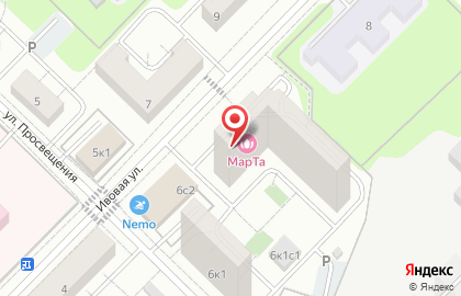 Мосэнергосбыт в Москве на карте