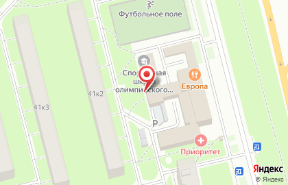 Подростково-молодежный клуб Рубин на Витебском проспекте на карте