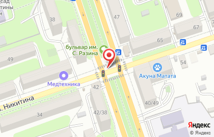 Роспечать на Степана Разина на карте