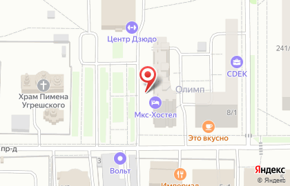МКС-Хостел на карте