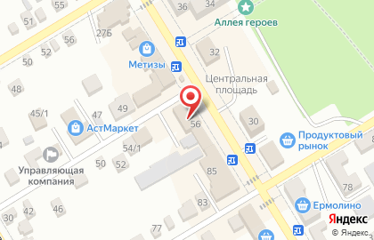 Территориальное управление социальной защиты по Дубовскому району на карте