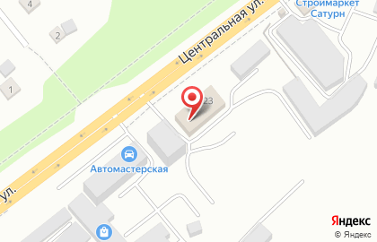 ООО Автомаркет на Центральной улице на карте