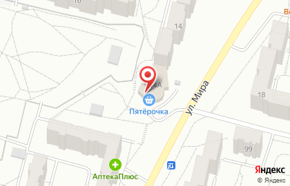 Торговый центр Меркурий на улице Возрождения на карте