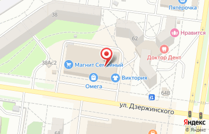 Салон мебели Победа в Автозаводском районе на карте