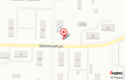 Продуктовый магазин Мария на Школьной улице на карте