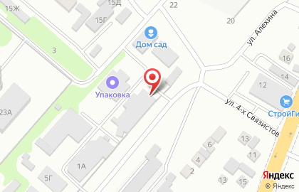 Мебельная фабрика Успех в Краснооктябрьском районе на карте