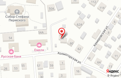 Банно-оздоровительный комплекс «Емеля» на карте
