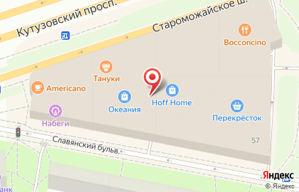 Магазин Emka в Москве на карте