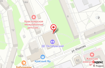 ООО Пилон в Октябрьском районе на карте