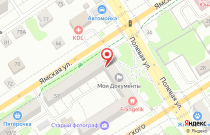 Студия красоты Premium на Ямской улице на карте