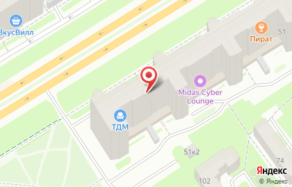 Пункт выдачи интернет-заказов DPD в Фрунзенском районе на карте