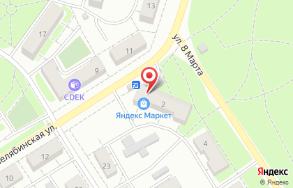 Фирменный мясной магазин Равис в Советском районе на карте