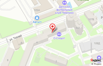 Проект Любительский футбол в СПб на карте