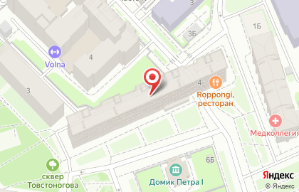 Центр Делового Сотрудничества на Петровской улице на карте