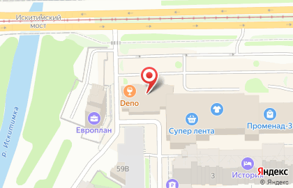 Райффайзенбанк в Заводском районе на карте