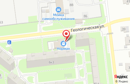 Алкогольный супермаркет Норман в Красносельском районе на карте