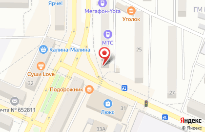 Магазин Дачник на улице Победы на карте