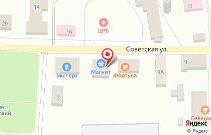 Магазин косметики и бытовой химии Магнит Косметик на карте