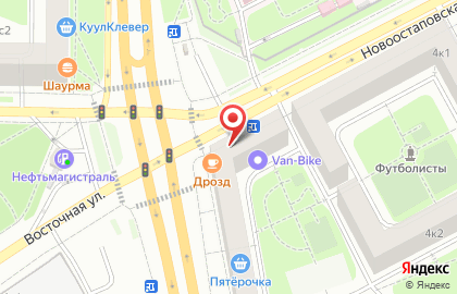 Магазин цветов в Москве на карте