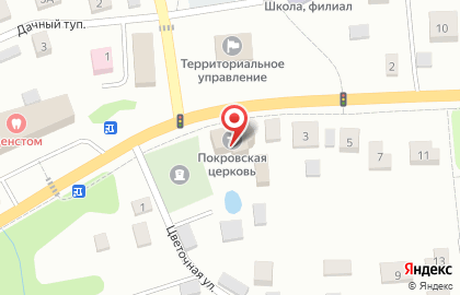 Храм Покрова Пресвятой Богородицы, д. Осеченки на карте