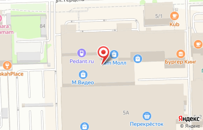 Виктория на улице Горького на карте