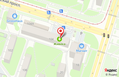 Магазин бытовой техники Электра на карте