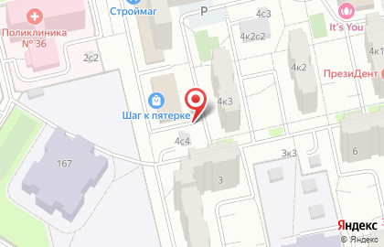 Шаг к пятерке в Марьино на карте