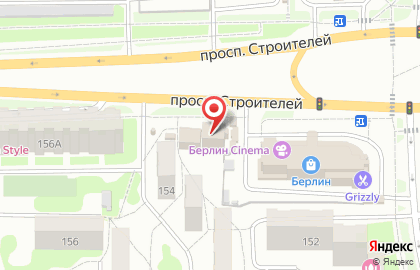 Банкомат Кузнецкий на проспекте Строителей, 154б лит а на карте