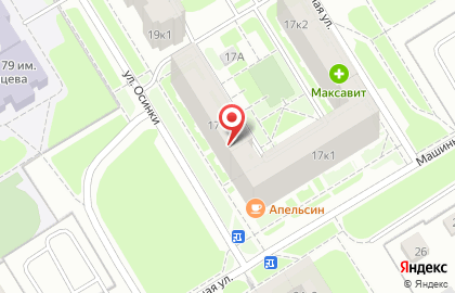 Кафе Апельсин в Сормовском районе на карте