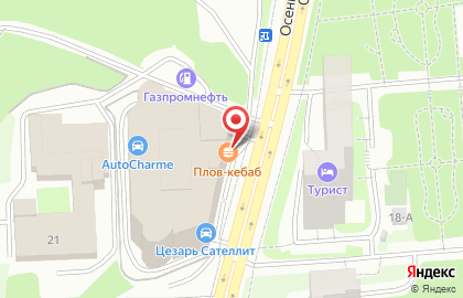 Краски МСК на карте