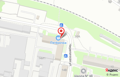 Супермаркет Пятёрочка в Нижнем Новгороде на карте
