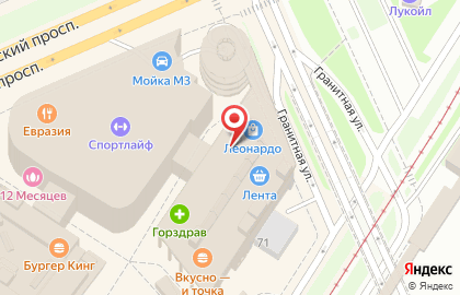 Магазин по продаже орехов и сухофруктов Орех & C.M. в Красногвардейском районе на карте