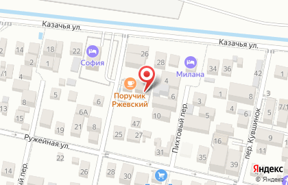 Отель Поручик Ржевский на карте