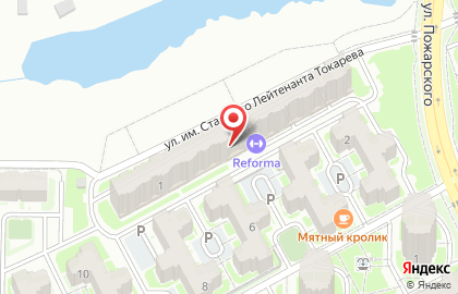 Фитнес-клуб REFORMA в Кировском районе на карте