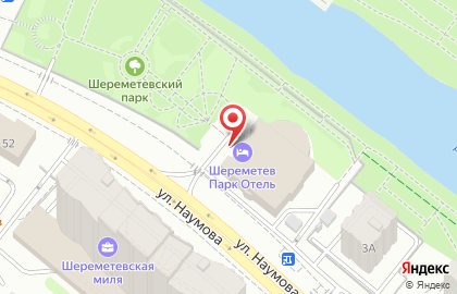 Парк-отель Шереметев на карте