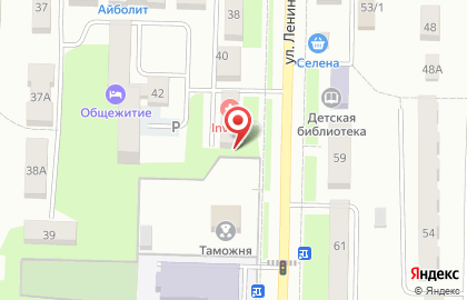 Медицинская компания Инвитро на улице Ленина на карте