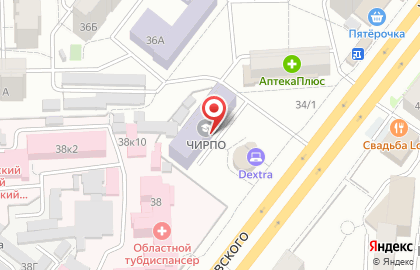 Центр дошкольного образования Лучики в Центральном районе на карте