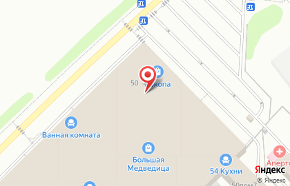 Салон напольных покрытий ПолДизайн на Светлановской улице на карте