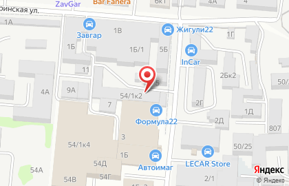 Автомастерская Автэл в Железнодорожном районе на карте