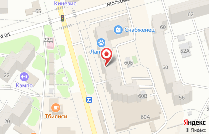 Медицинская лаборатория Гемотест на Московской улице на карте